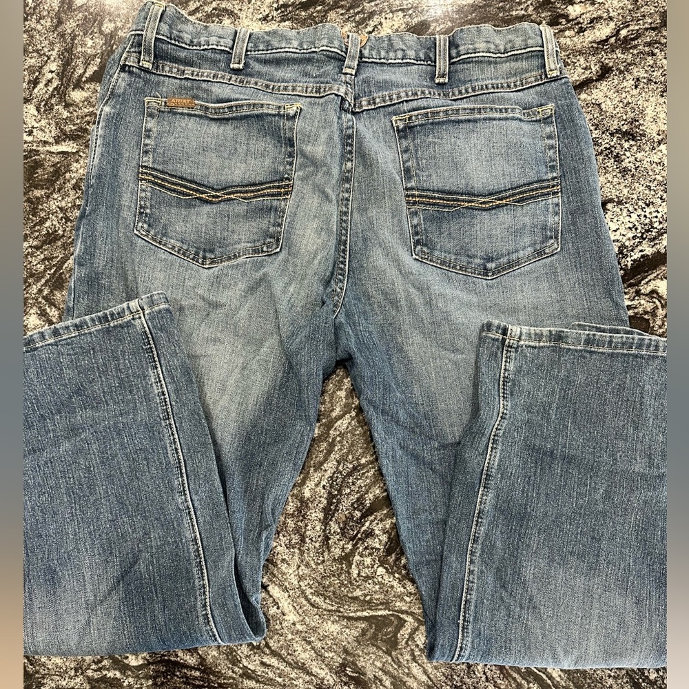 Ariat Men's M4 Classic Blue Straight Jeans Low Rise